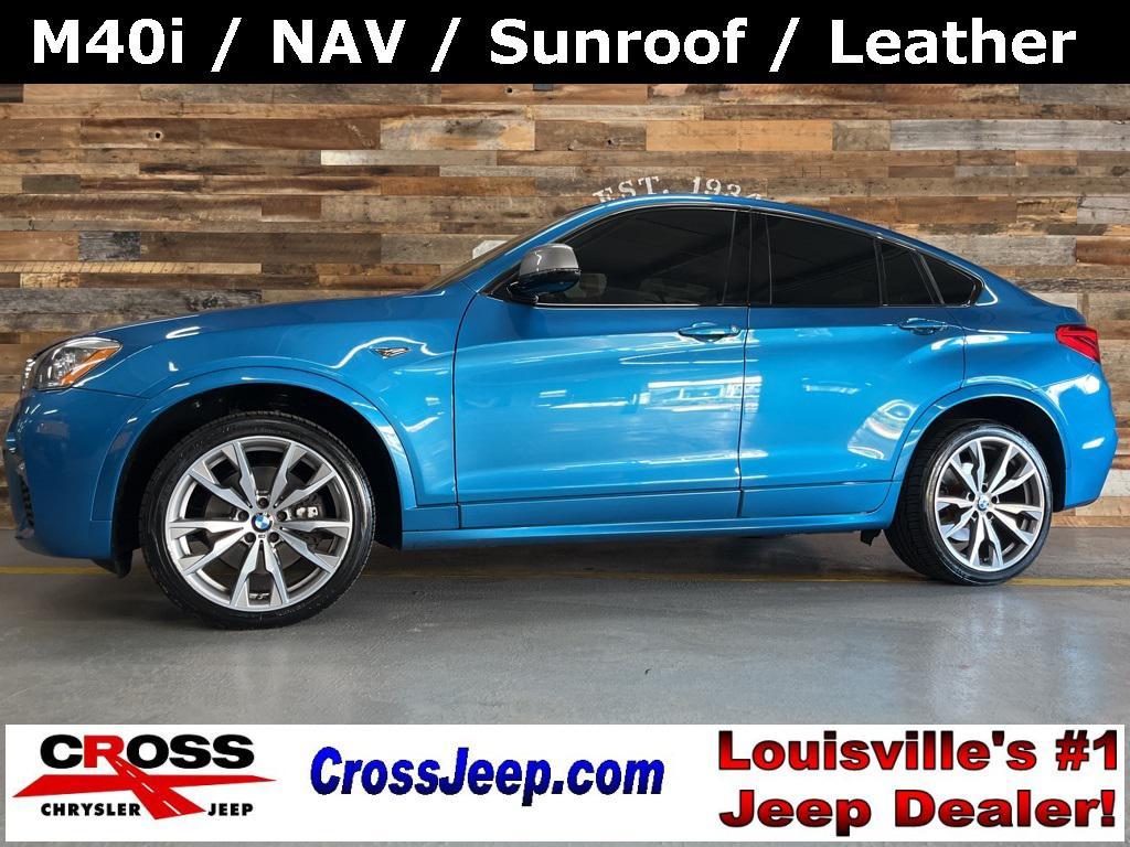 used 2017 BMW X4 car, priced at $15,658