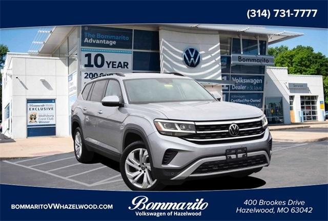 used 2021 Volkswagen Atlas car, priced at $20,995