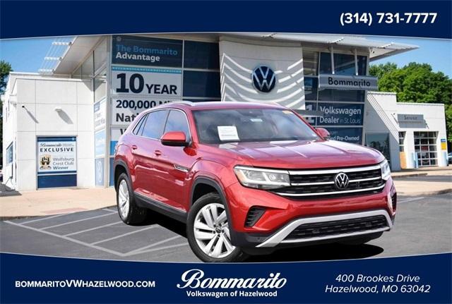 used 2023 Volkswagen Atlas Cross Sport car, priced at $31,235