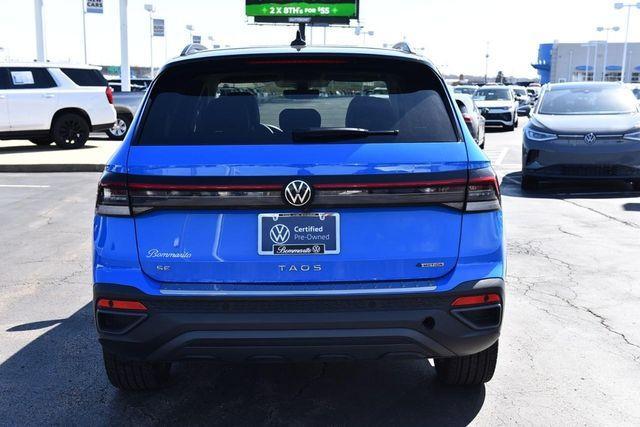 used 2025 Volkswagen Taos car, priced at $26,175