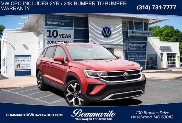 used 2022 Volkswagen Taos car, priced at $23,495