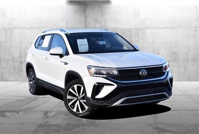 used 2022 Volkswagen Taos car, priced at $21,585