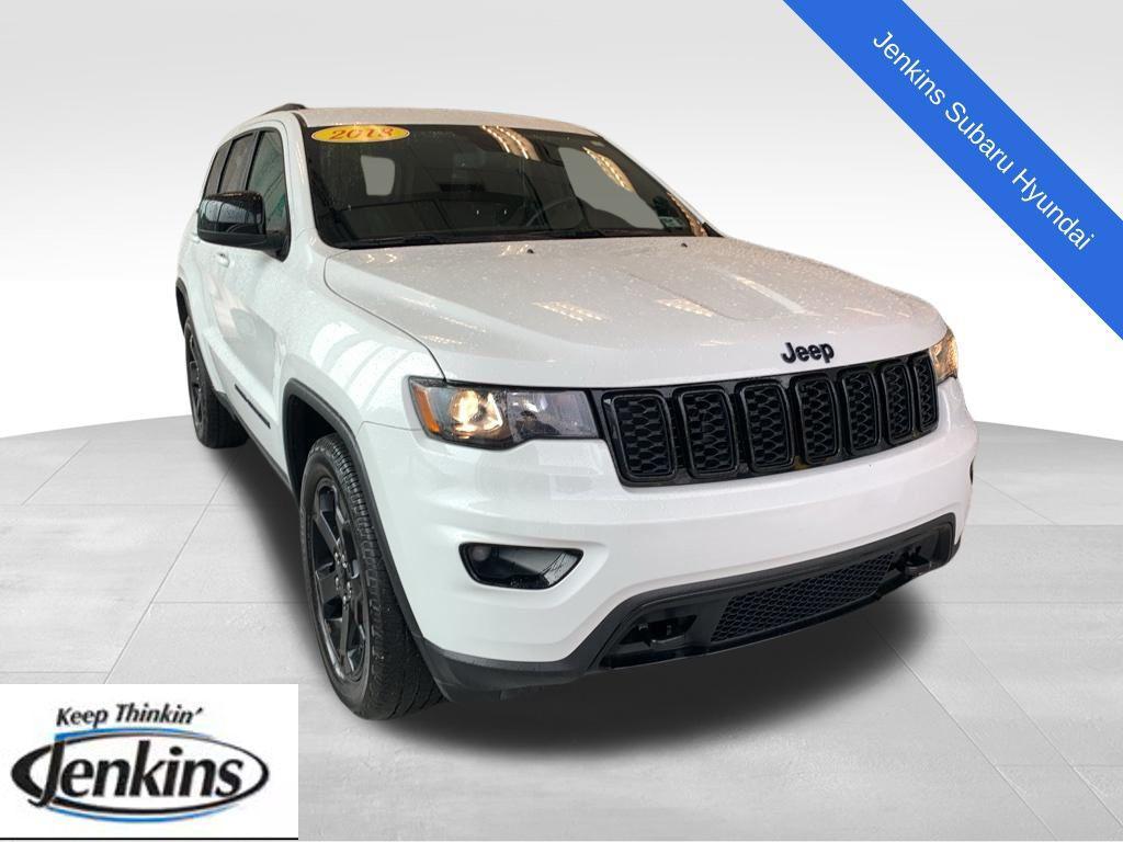 used 2018 Jeep Grand Cherokee car, priced at $19,500