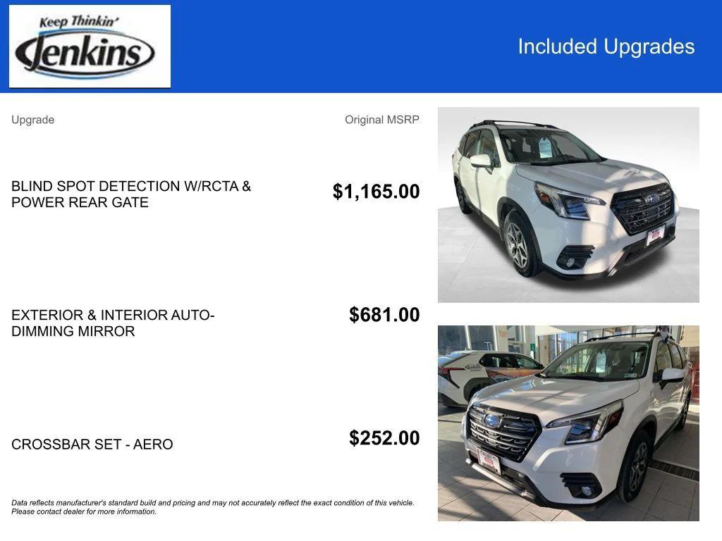 used 2023 Subaru Forester car, priced at $25,500