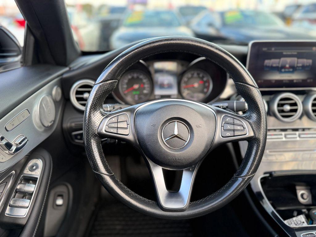 used 2017 Mercedes-Benz C-Class car, priced at $15,999