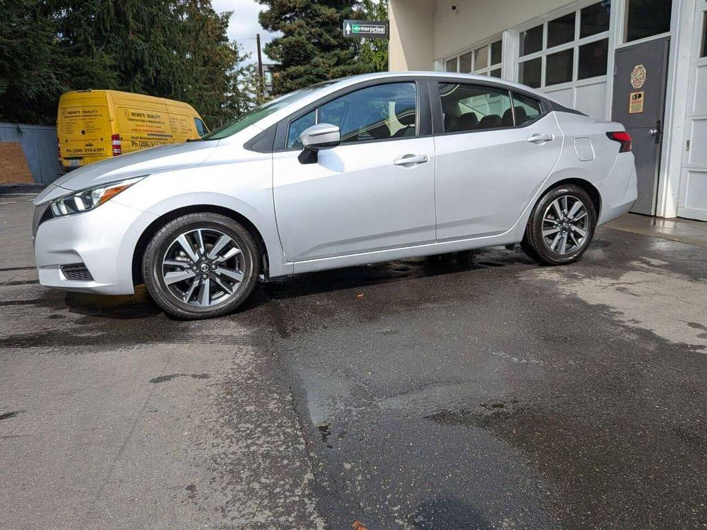 used 2021 Nissan Versa car, priced at $12,800