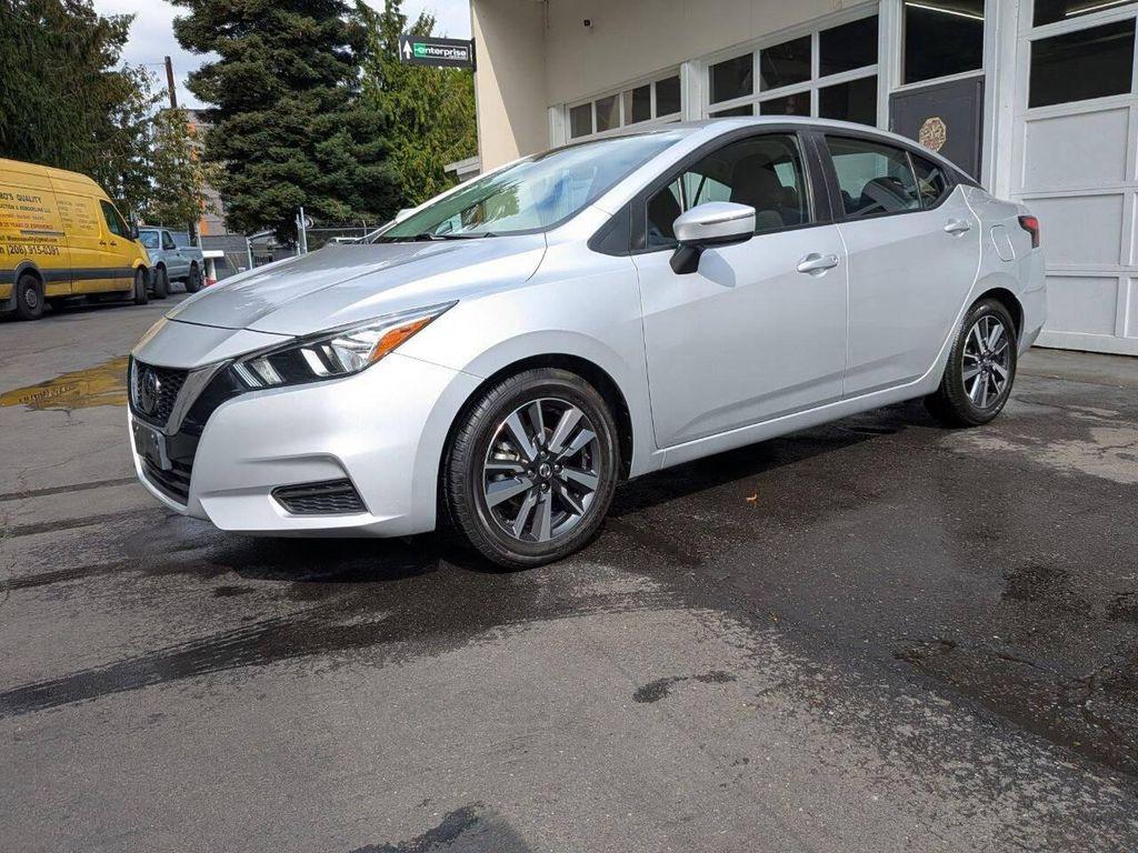 used 2021 Nissan Versa car, priced at $12,800