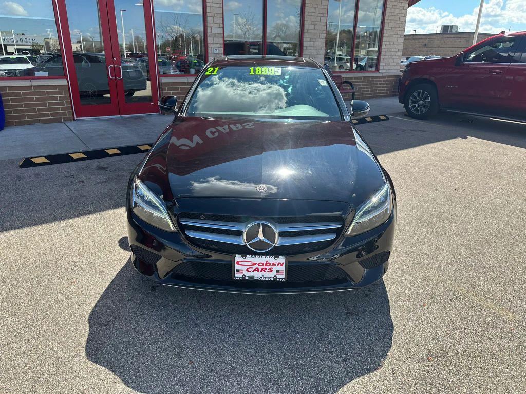 used 2021 Mercedes-Benz C-Class car, priced at $18,995