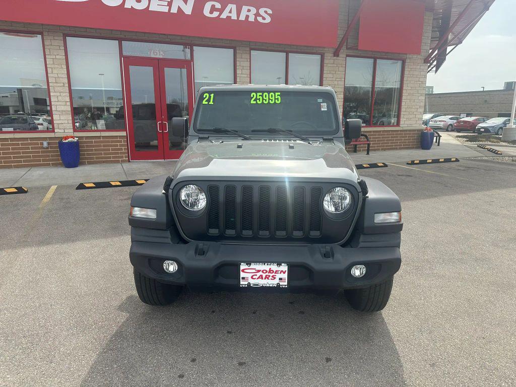 used 2021 Jeep Wrangler Unlimited car, priced at $25,995