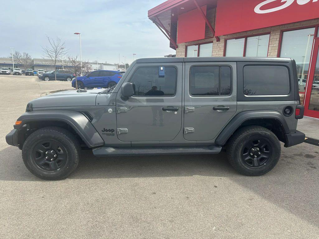 used 2021 Jeep Wrangler Unlimited car, priced at $25,995