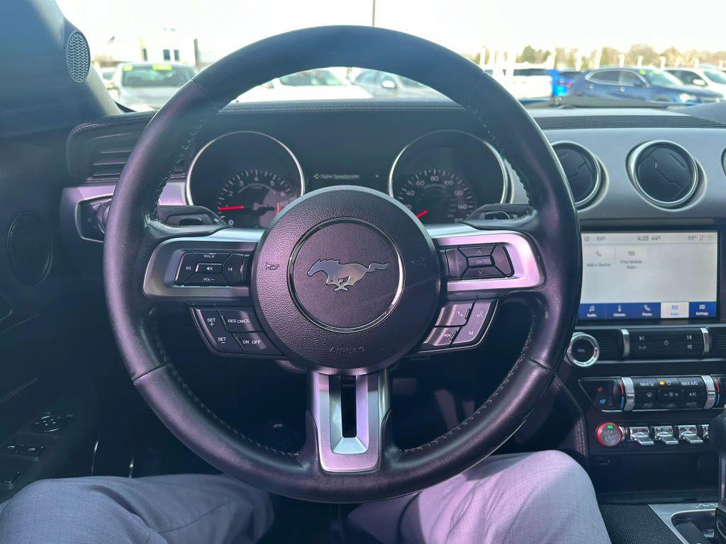 used 2020 Ford Mustang car, priced at $18,995