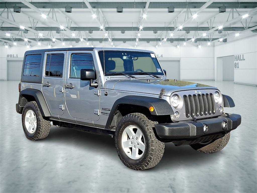 used 2017 Jeep Wrangler Unlimited car, priced at $24,000
