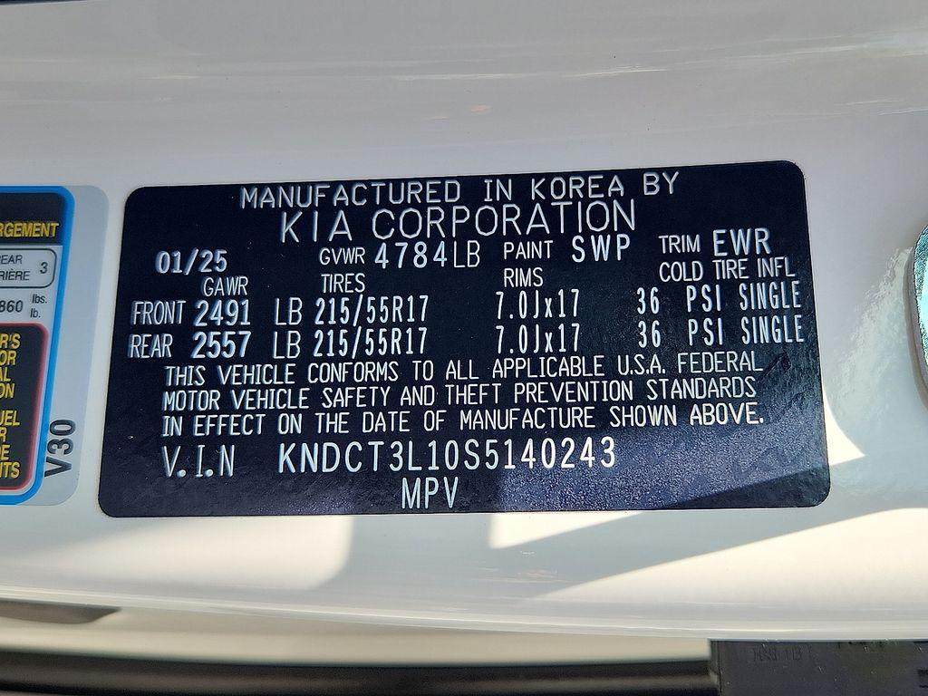new 2025 Kia Niro EV car, priced at $48,190