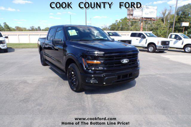 Black 2024 Ford F-150 XLT