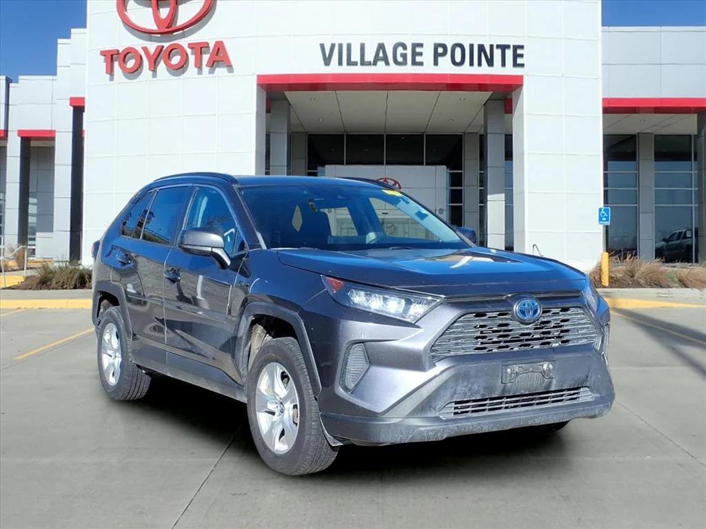 used 2020 Toyota RAV4 Hybrid car, priced at $21,400
