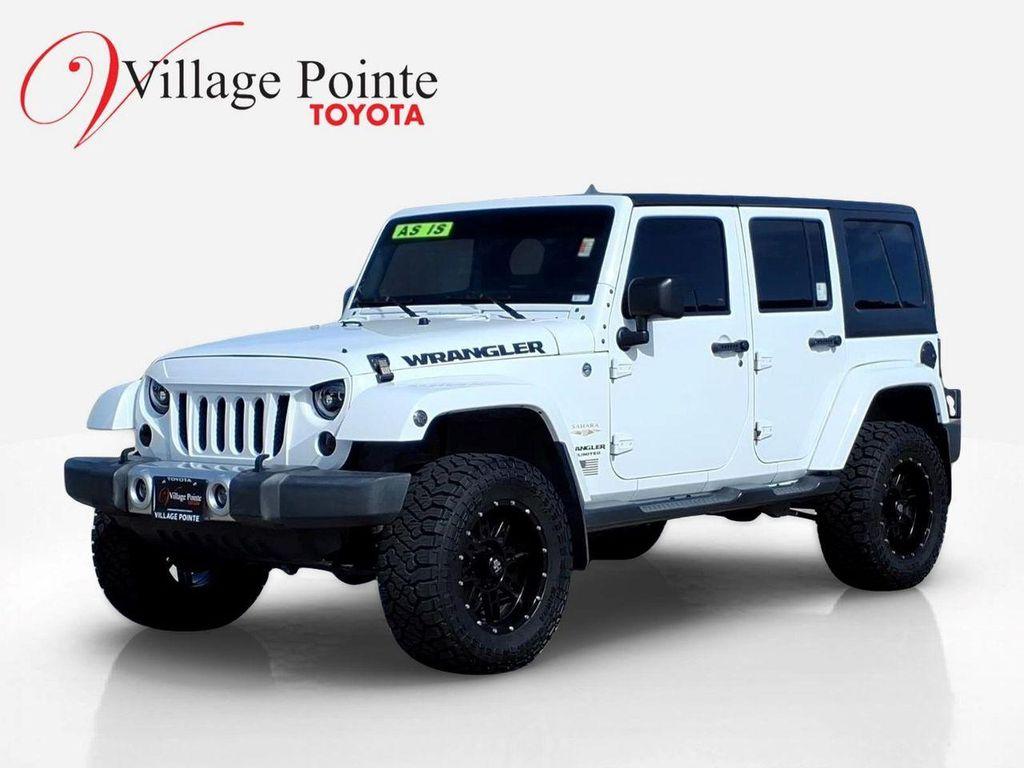 used 2015 Jeep Wrangler Unlimited car, priced at $18,900