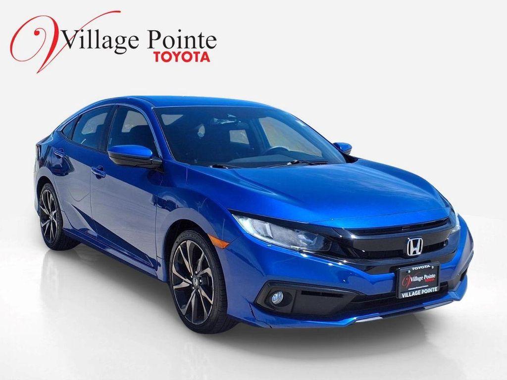 used 2021 Honda Civic car, priced at $19,800