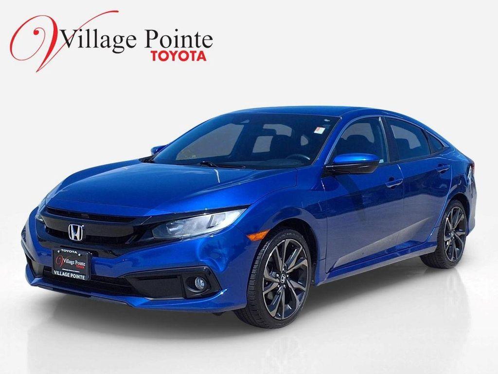 used 2021 Honda Civic car, priced at $19,800