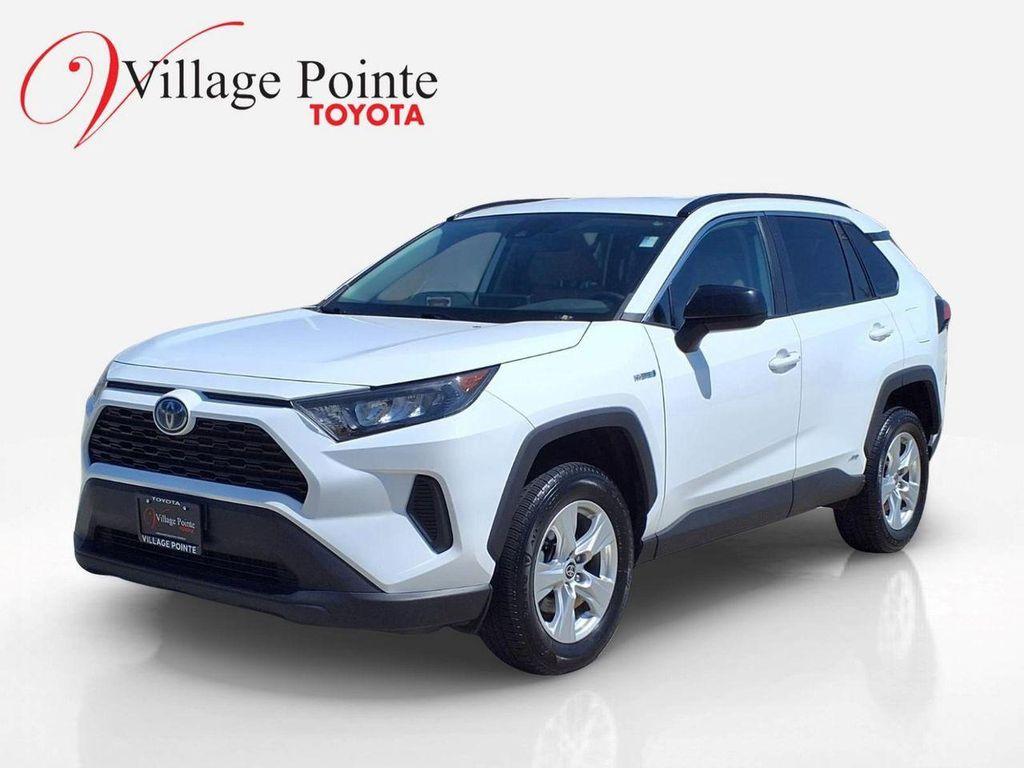 used 2021 Toyota RAV4 Hybrid car, priced at $26,199
