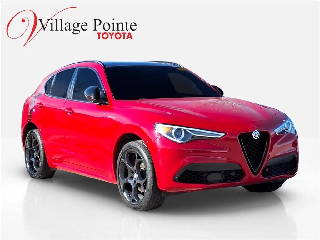 used 2022 Alfa Romeo Stelvio car, priced at $22,500
