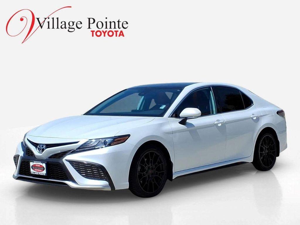 used 2021 Toyota Camry car, priced at $26,900