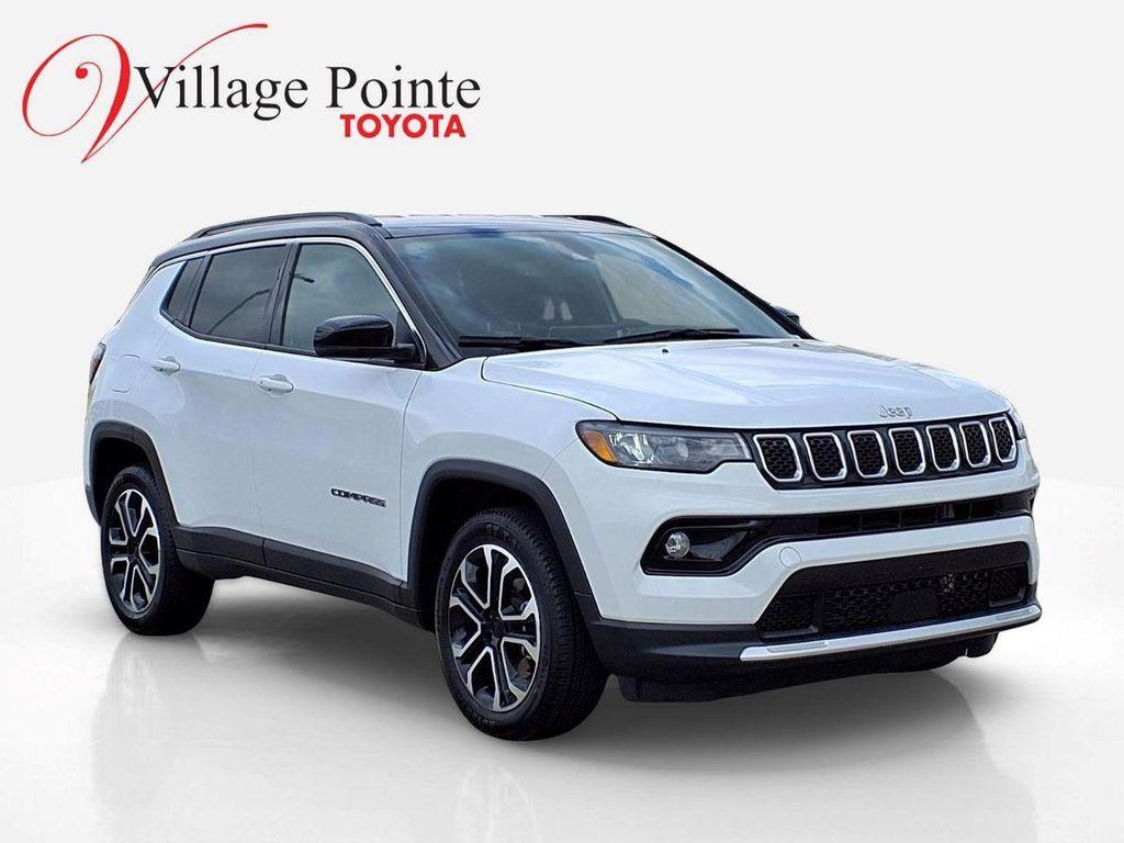 used 2023 Jeep Compass car, priced at $25,500