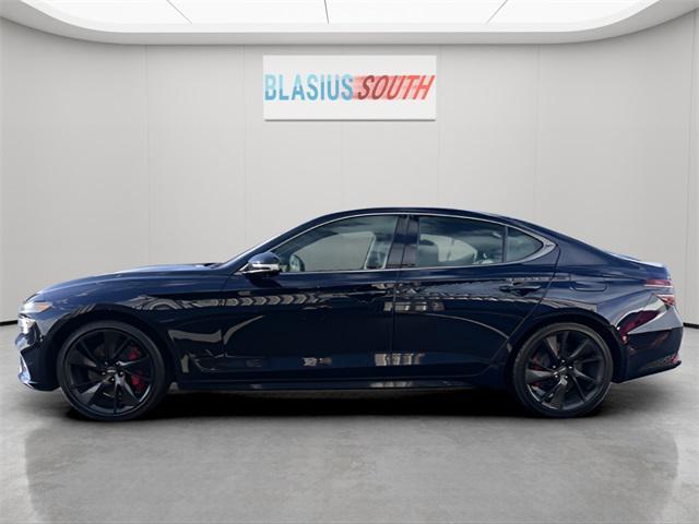 used 2023 Genesis G70 car, priced at $35,988