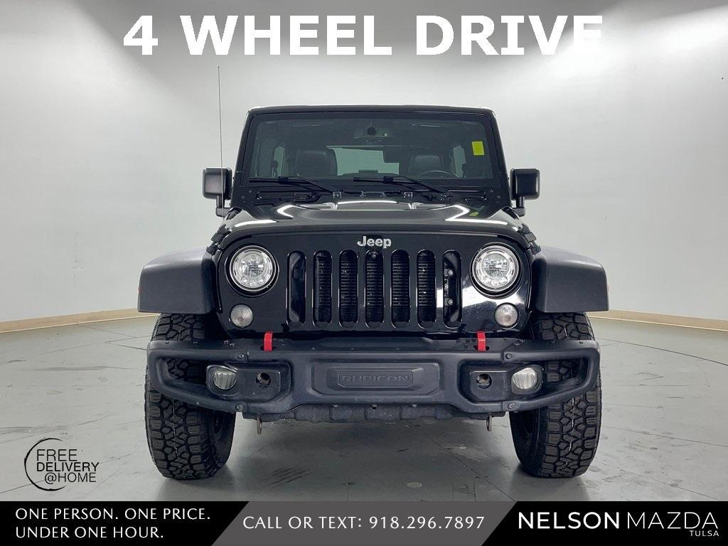 used 2017 Jeep Wrangler Unlimited car, priced at $23,707
