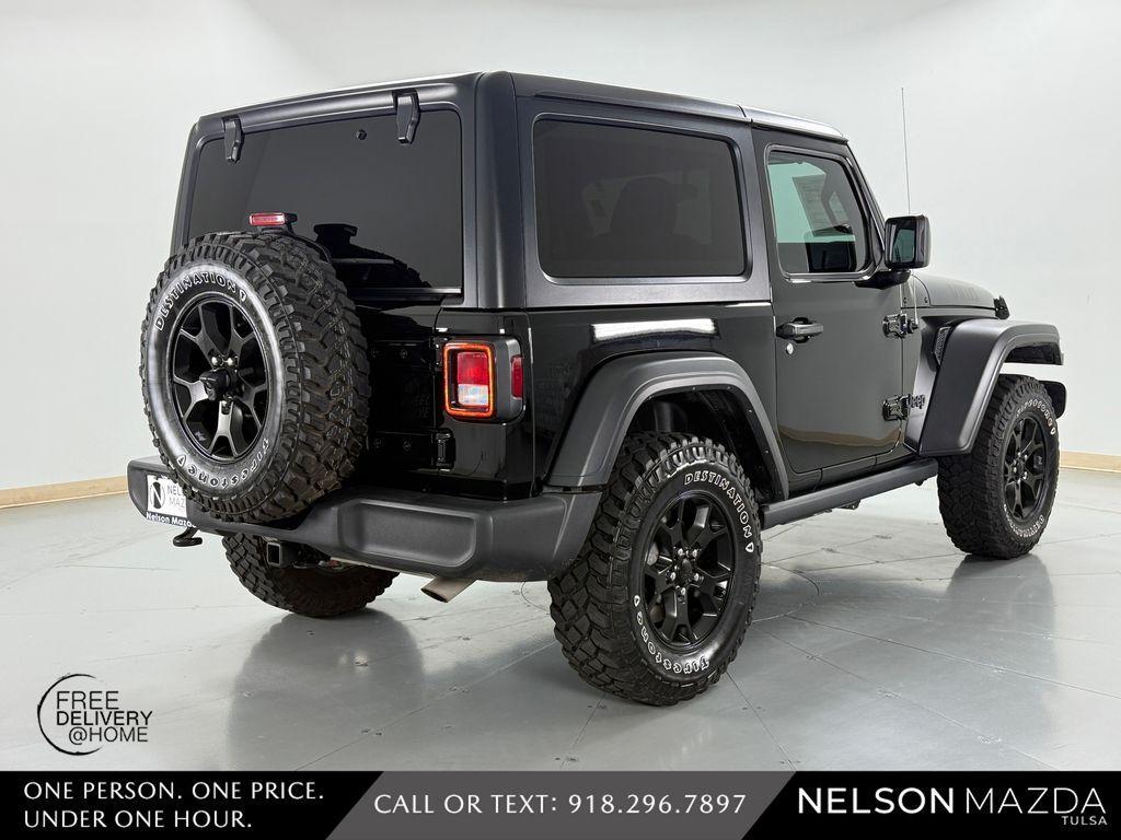 used 2022 Jeep Wrangler car, priced at $29,340