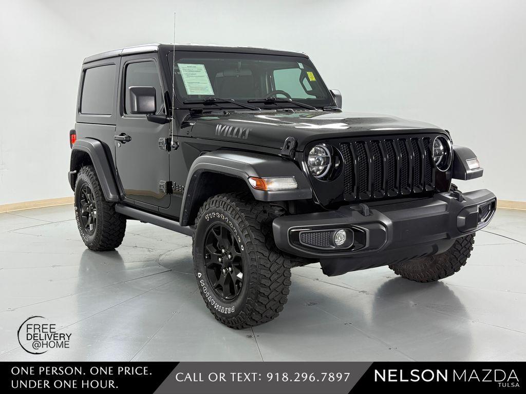 used 2022 Jeep Wrangler car, priced at $29,340