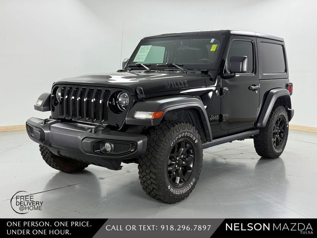 used 2022 Jeep Wrangler car, priced at $29,340