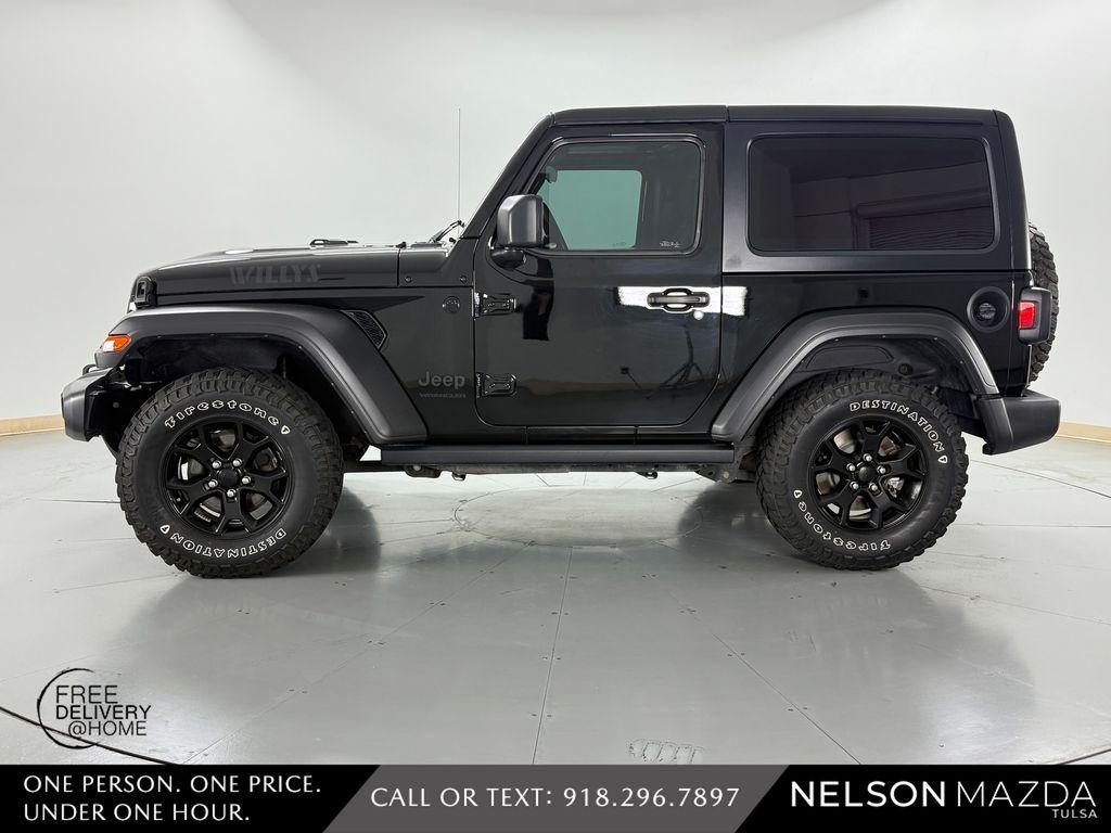 used 2022 Jeep Wrangler car, priced at $29,340