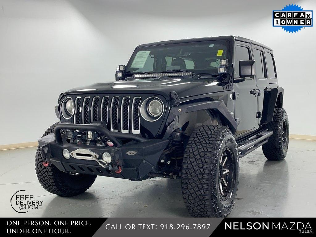 used 2018 Jeep Wrangler Unlimited car, priced at $24,848