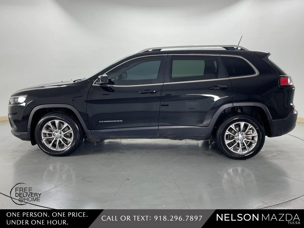 used 2021 Jeep Cherokee car, priced at $15,209