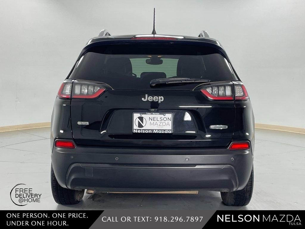 used 2021 Jeep Cherokee car, priced at $15,209