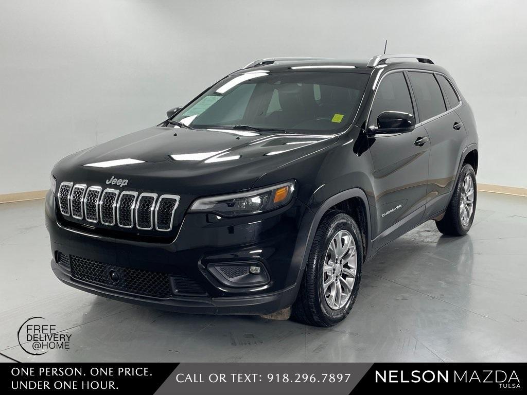 used 2021 Jeep Cherokee car, priced at $15,209