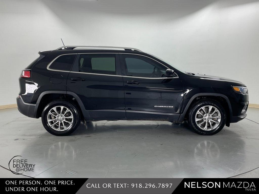 used 2021 Jeep Cherokee car, priced at $15,209