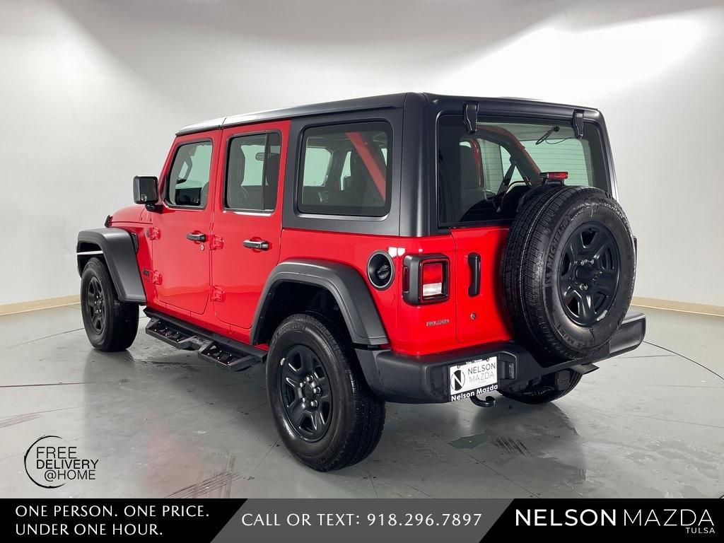 used 2022 Jeep Wrangler Unlimited car, priced at $27,687