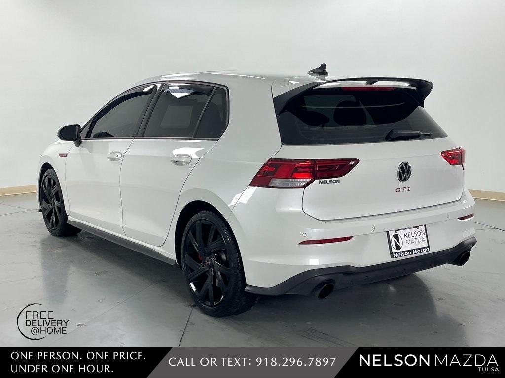 used 2023 Volkswagen Golf GTI car, priced at $27,558