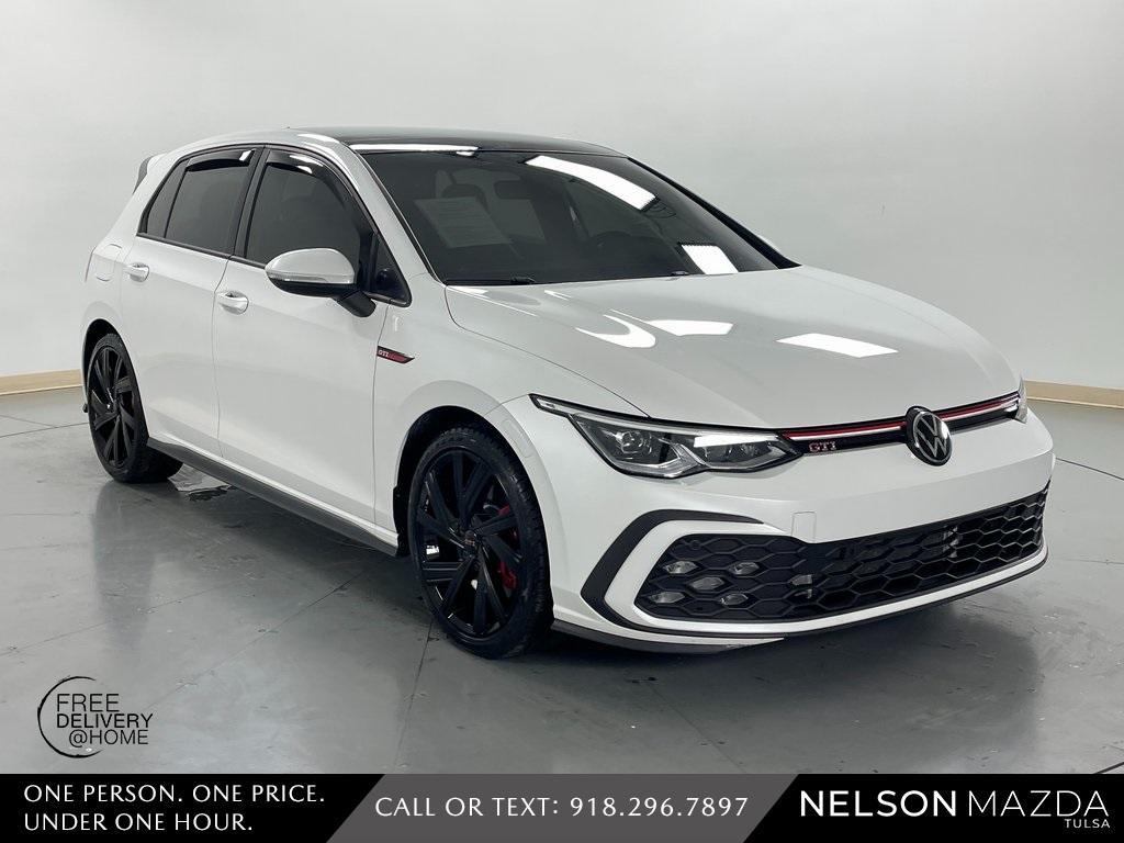 used 2023 Volkswagen Golf GTI car, priced at $27,558