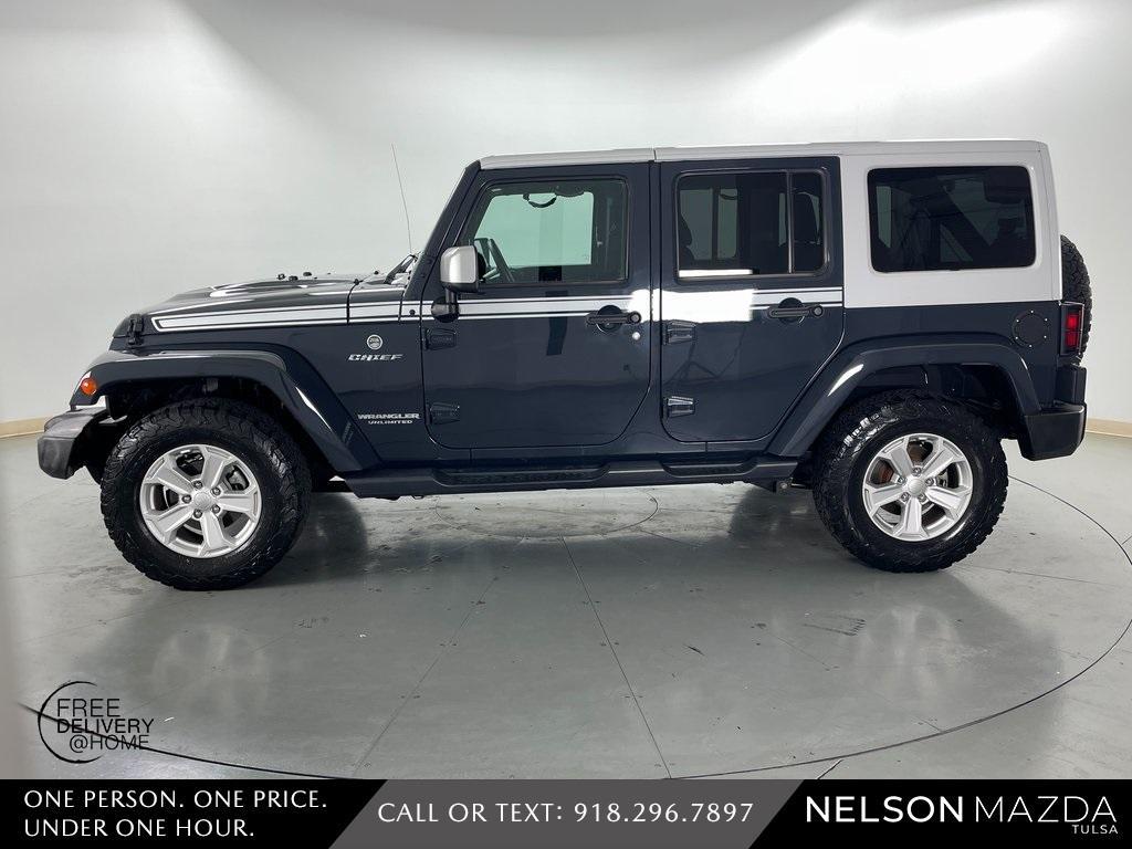 used 2017 Jeep Wrangler Unlimited car, priced at $23,987