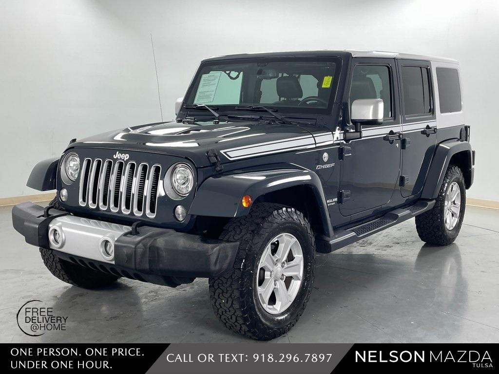 used 2017 Jeep Wrangler Unlimited car, priced at $23,987