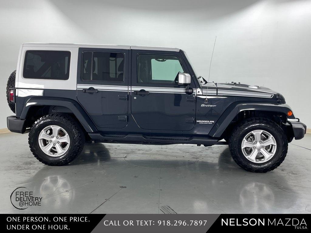 used 2017 Jeep Wrangler Unlimited car, priced at $23,987