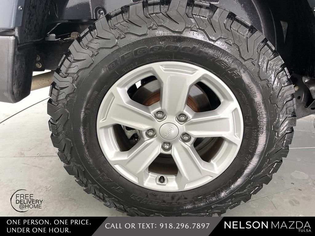 used 2017 Jeep Wrangler Unlimited car, priced at $23,987