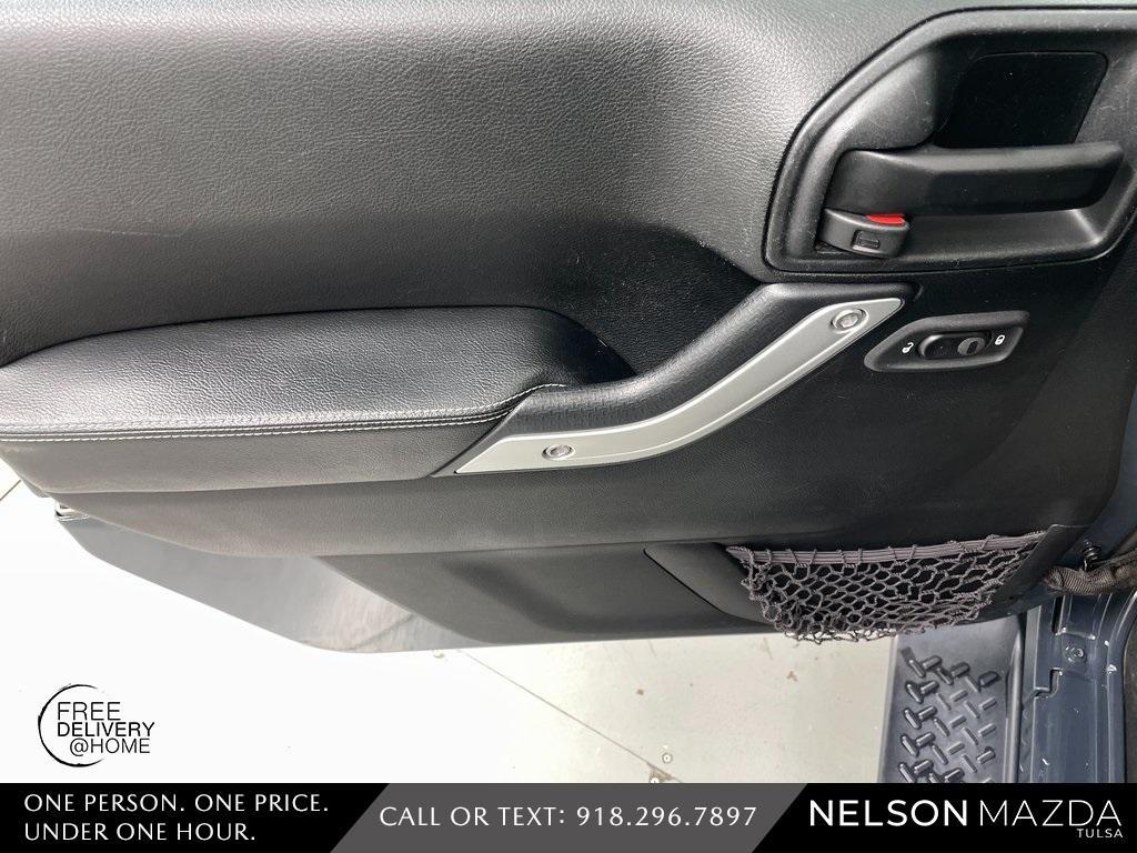 used 2017 Jeep Wrangler Unlimited car, priced at $23,987