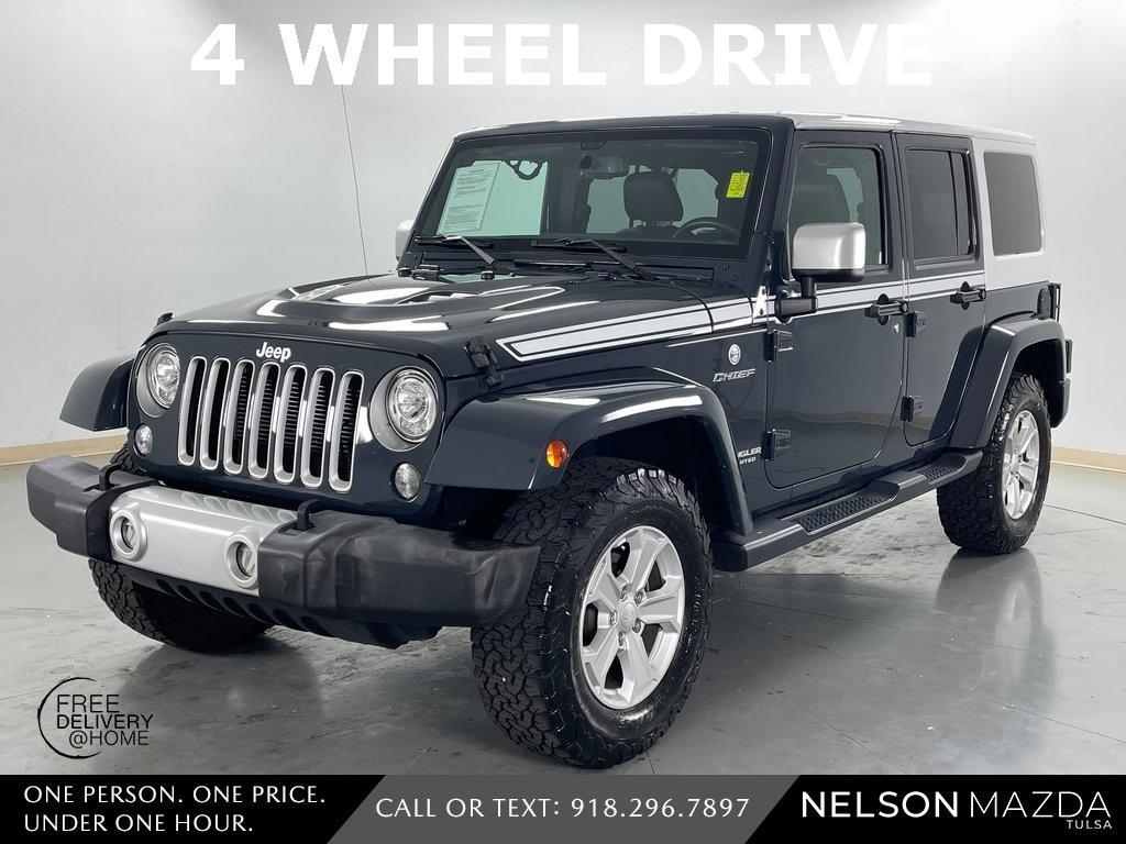 used 2017 Jeep Wrangler Unlimited car, priced at $23,987