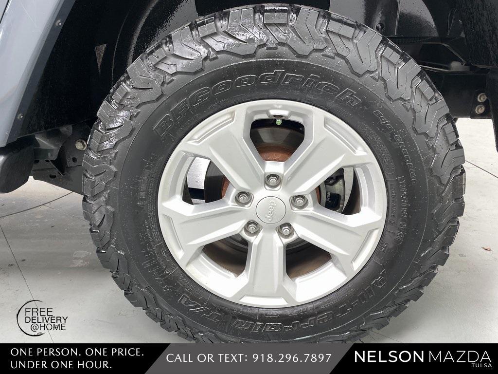 used 2017 Jeep Wrangler Unlimited car, priced at $23,987