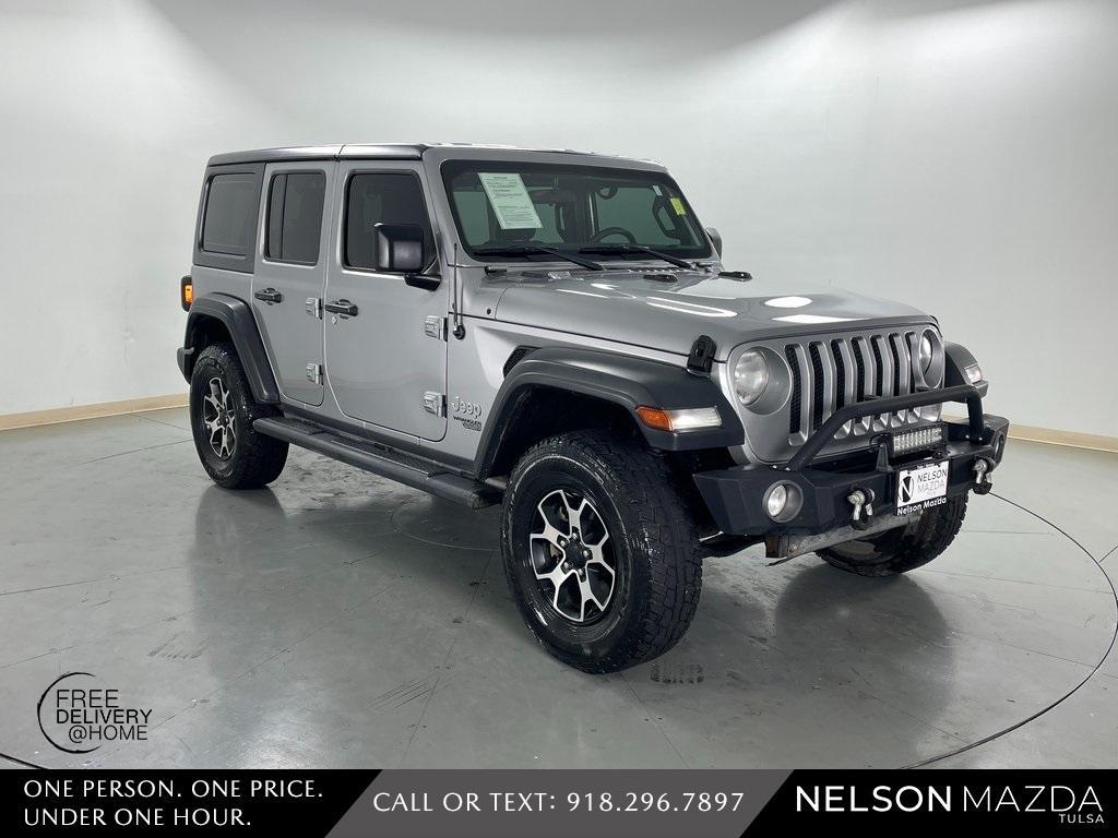 used 2018 Jeep Wrangler Unlimited car, priced at $20,501