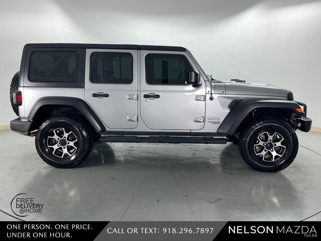 used 2018 Jeep Wrangler Unlimited car, priced at $20,501