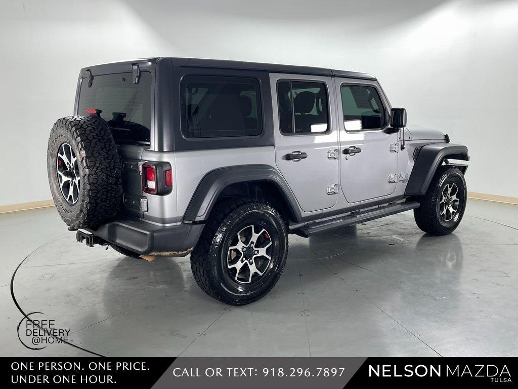 used 2018 Jeep Wrangler Unlimited car, priced at $20,501